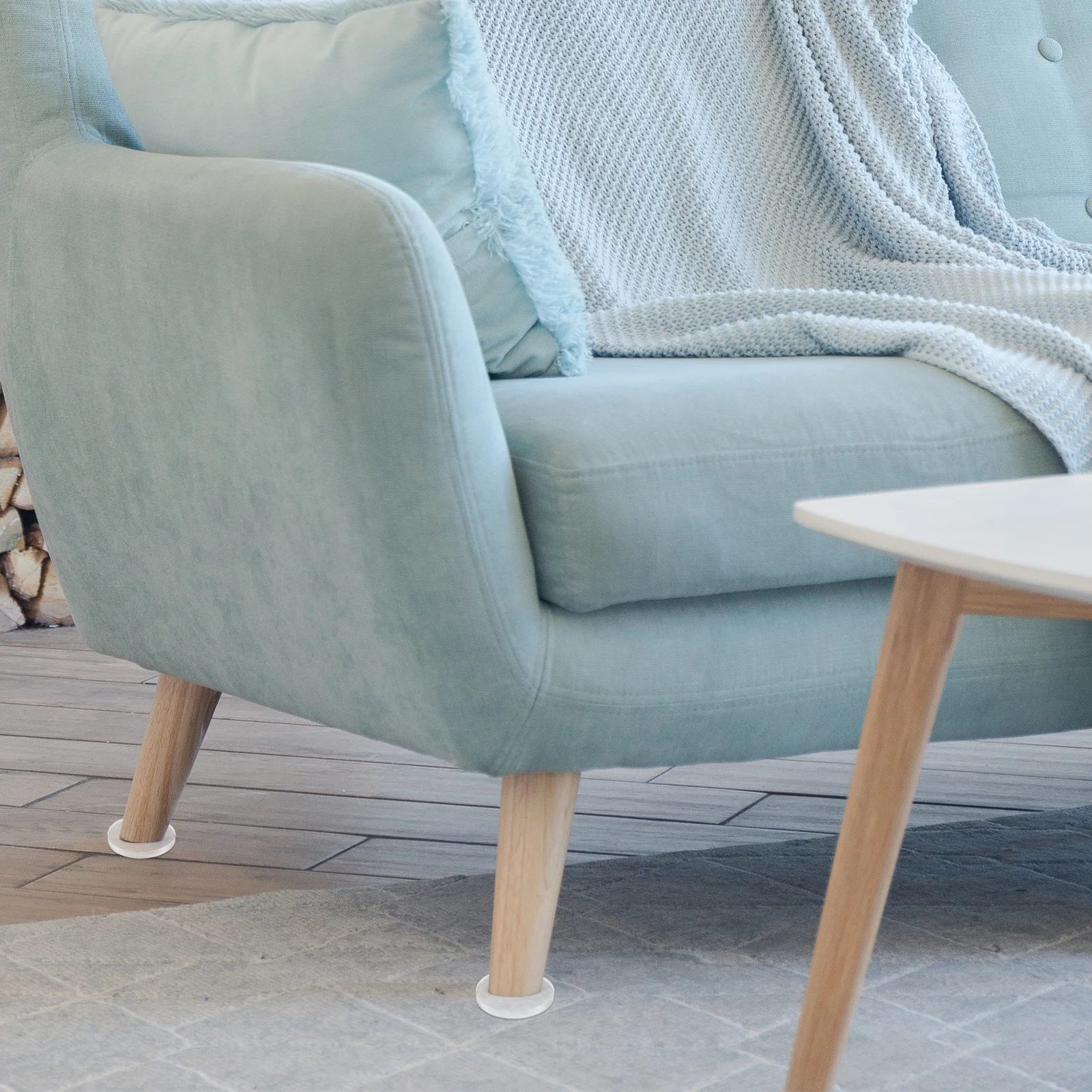 

12pcs Anti Slip Pads Clear Table Top Spacer Silicone Round Grippers For Glass Table Protector Bumper Feet Furniture Cabinet Door