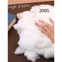 100/200g Polyester Fiber Fill, Stuffing Pillow Filling Stuffing Cushion Filling,Stuffing for Stuffed Animals/DIY Crafts 4