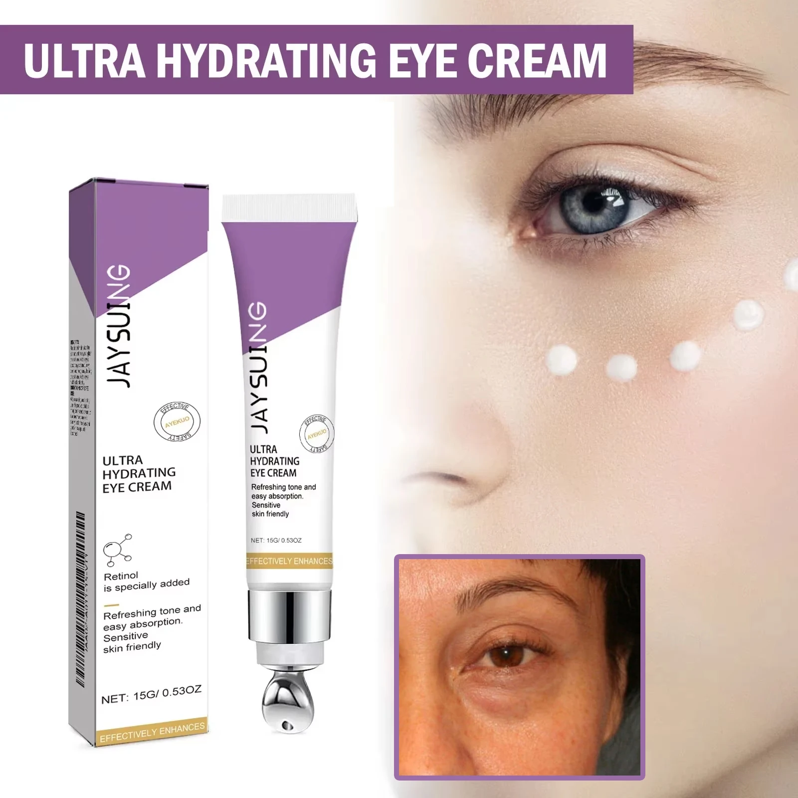 

Eye Skin CareFade Fine Lines Remove Wrinkle Eye Bags Anti Dark Circle Eye Cream