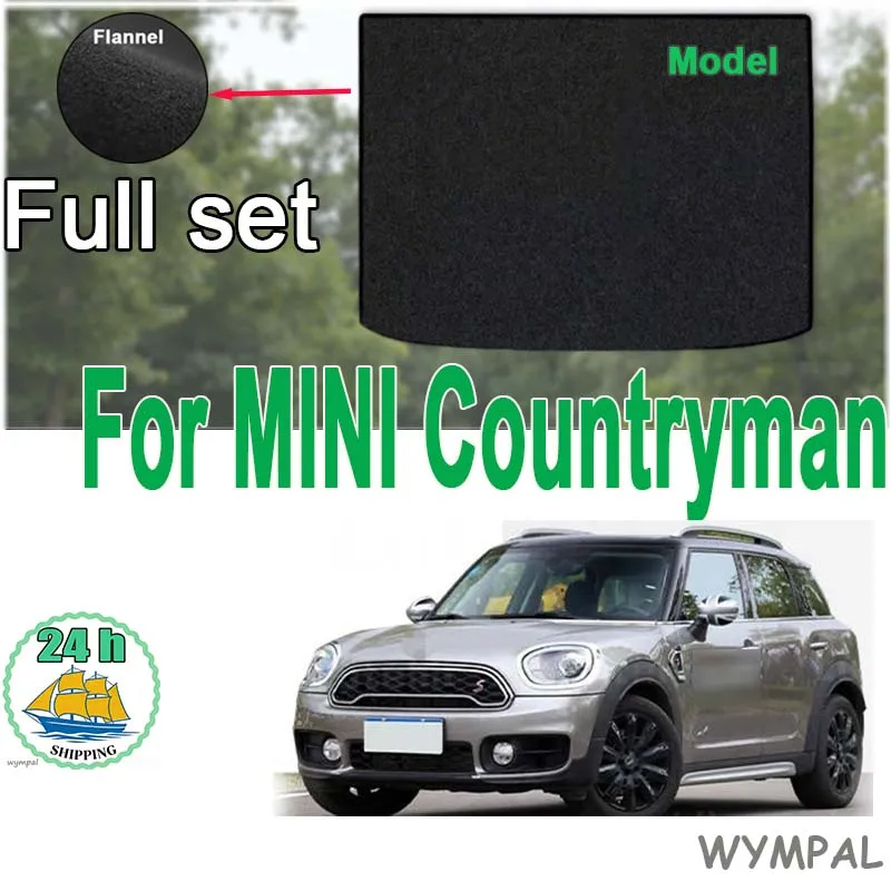 

Велюровые коврики для багажника MINI Countryman Аксессуары для коврика в багажник 2018-2021 гг.