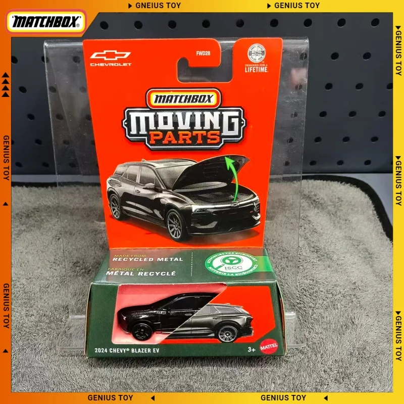 Matchbox Moving Parts FWD28 2024 CHEVY BLAZER EV 1:64 Diecast Alloy Metal Moveable Car Model Collectible Gifts for Car Fans
