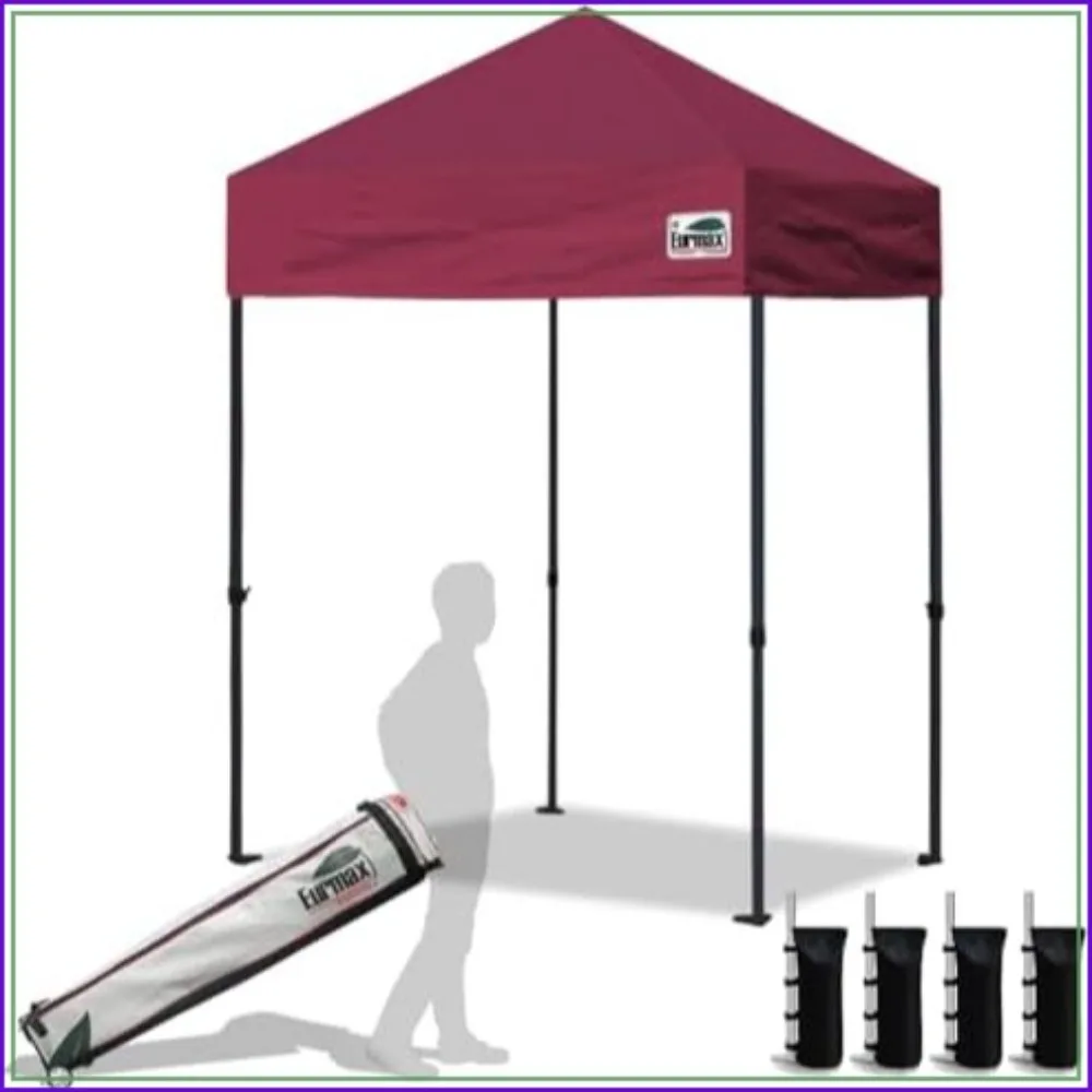 5x5ft Pop Up Canopy UV & Water Resistant, Portable Shelter Outdoor Events