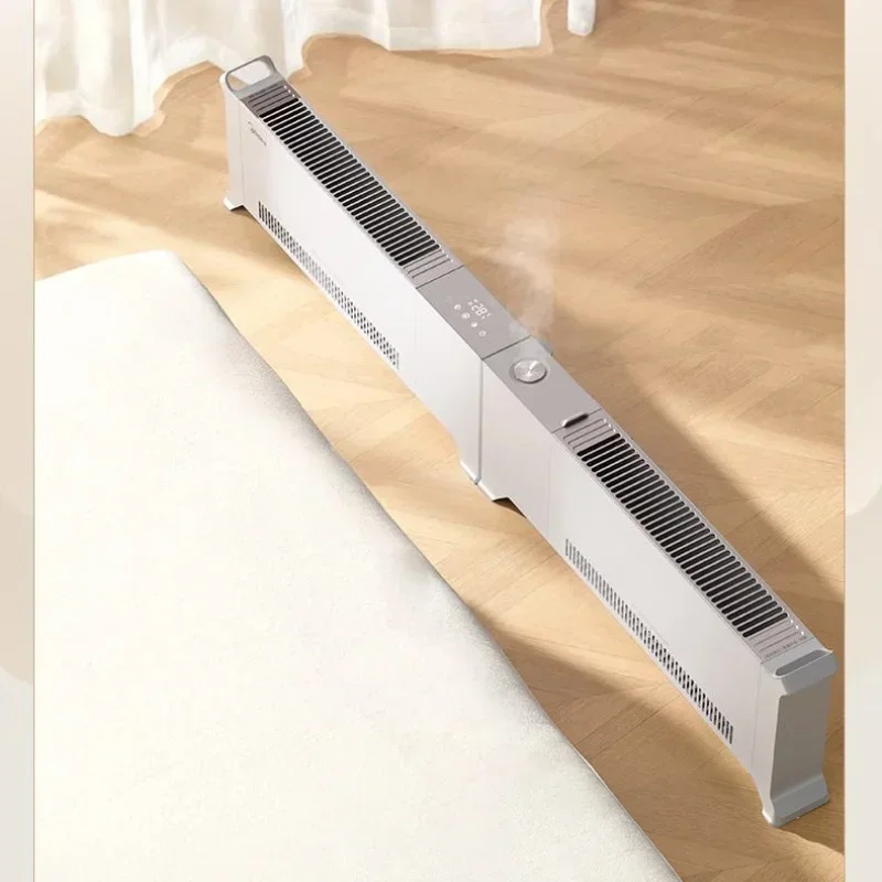 Midea calefactor eléctrico เครื่องทำความร้อนไฟฟ้าควบคุมระยะไกล220V 2000W, เครื่องทำความร้อนพับความชื้นสำหรับห้อง