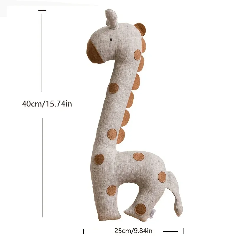 Adorabile gallo giraffa peluche peluche oca peluche cigno morbido animale anatra peluche gallina pollo giocattolo per bambini compagno confortevole