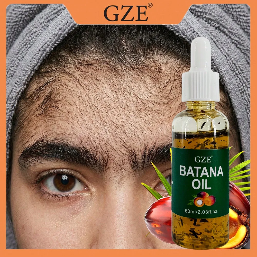 GZE Batana Oil for Stronger Hair - Eliminates Split Ends, Enhances Radiance & Nourishment for All Hair Types