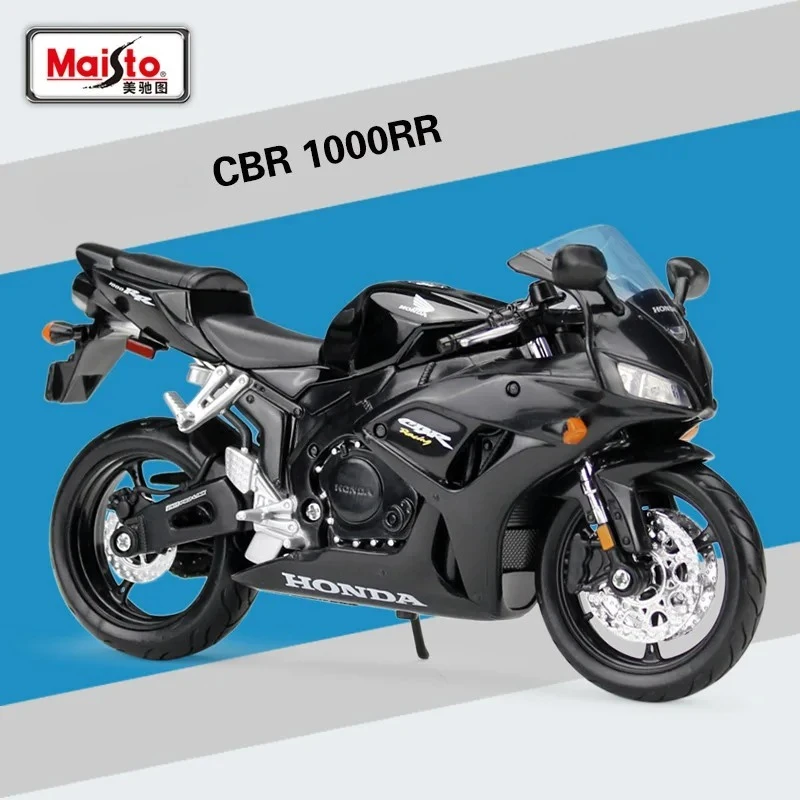 

Модель мотоцикла Maisto 1:12 CBR 1000RR, литая металлическая модель, спортивный гоночный мотоцикл, коллекционная модель из литого сплава