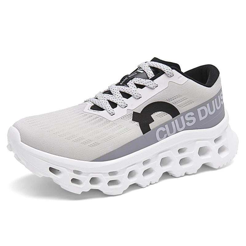 Men Running Shoes New Mens shoes sneakers flick Comfy Breathable lining Hollow out shoe soles Cushioning Men's Tennis trainers