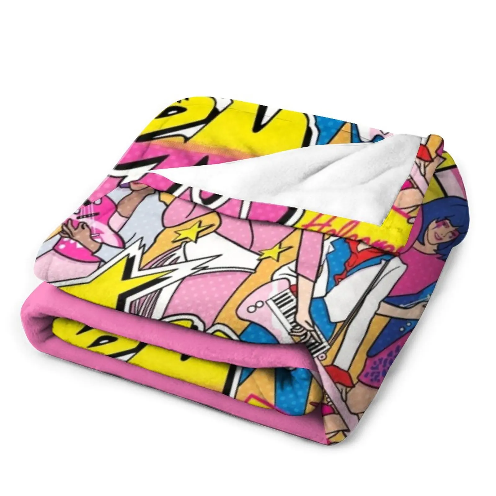 80S Jem and the Holograms HIGH QUALITY Throw Blanket Comforter Blanket Thin Blankets