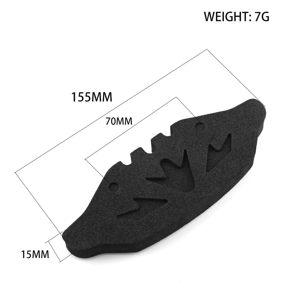 New Front Bumper Sponge Foam for 3Racing Sakura D4 D5 1/10 RC Car Upgrade Parts Spare Accessories