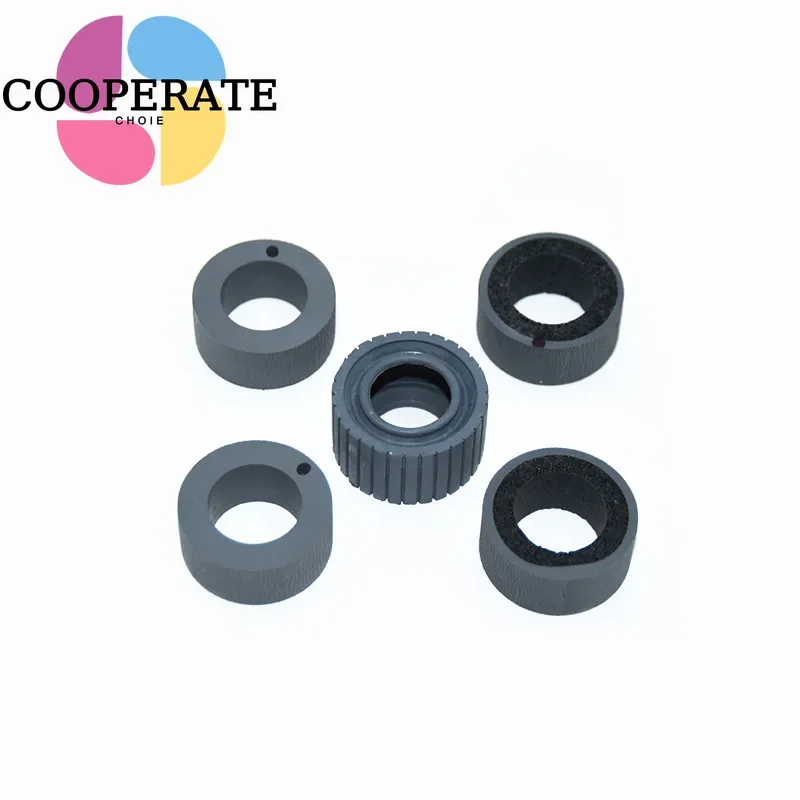 1SETS 1921B001 4082B004 Exchange Roller Tire Kit for CANON DR-4010C DR-6010C imageFORMULA Scanner