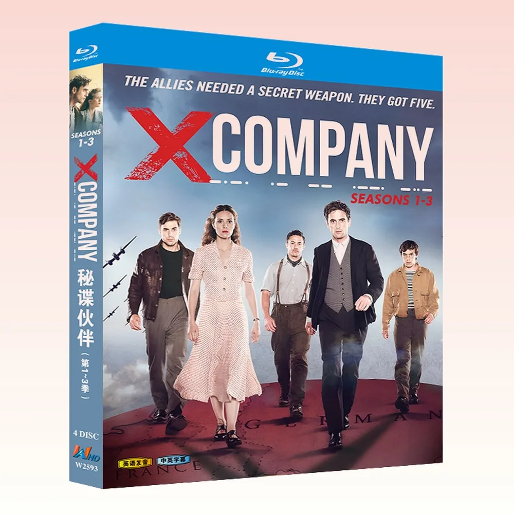 Blu-ray Ultra HD Canadian TV Series: X Company Seasons 1–3 Box Set