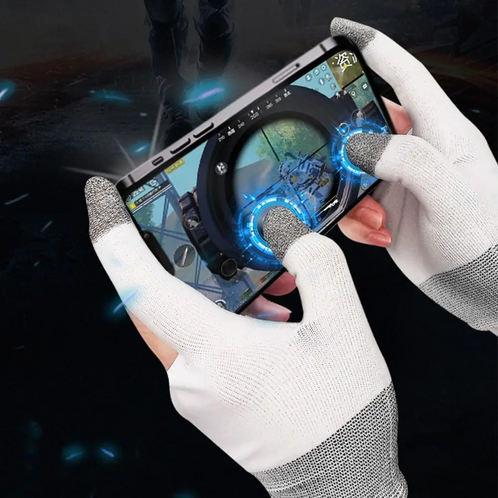 

Рукава для игровых телефонов PUBG с защитой от пота, игровой контроллер, чехол для рук, игровой контроллер, игровые перчатки, перчатки на кончиках пальцев, чехол