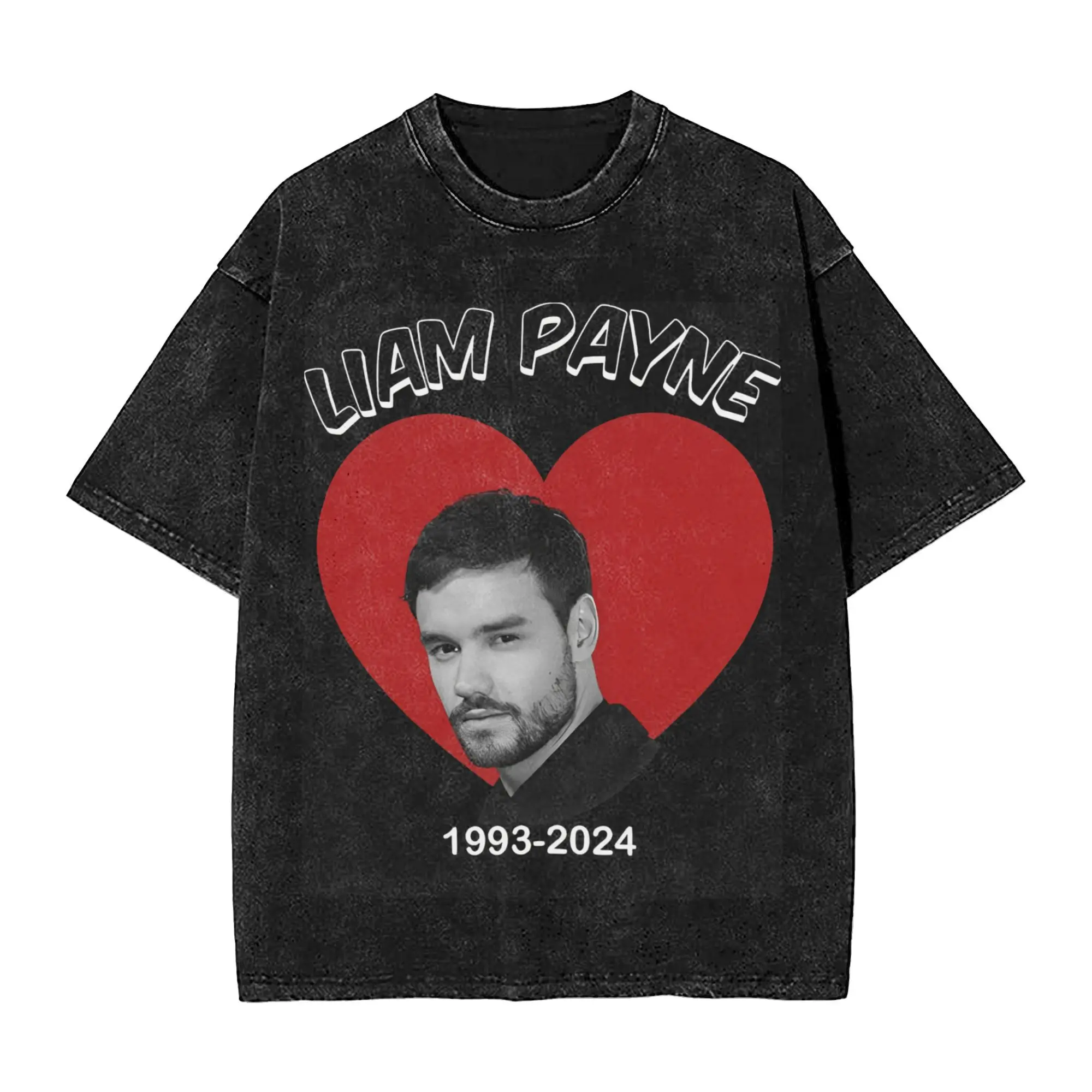 

Женская и мужская футболка Liam Payne Singer 1993-2024 с принтом, винтажная музыкальная группа в стиле ретро, новинка, футболки