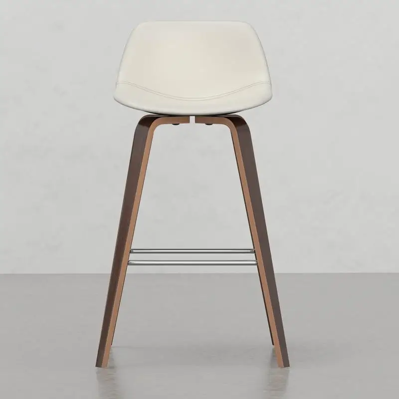 ชุดเก้าอี้สตูลเคาน์เตอร์/บาร์ทรงโค้ง 2 ตัว