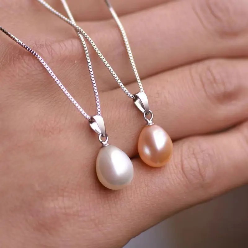 10Pcs 10/14/16/18mm Bright Water Drop Imitation Pearl Pendant DIY Handmade Sheep-eye Earrings Brooch Necklace Bracelet Fashion