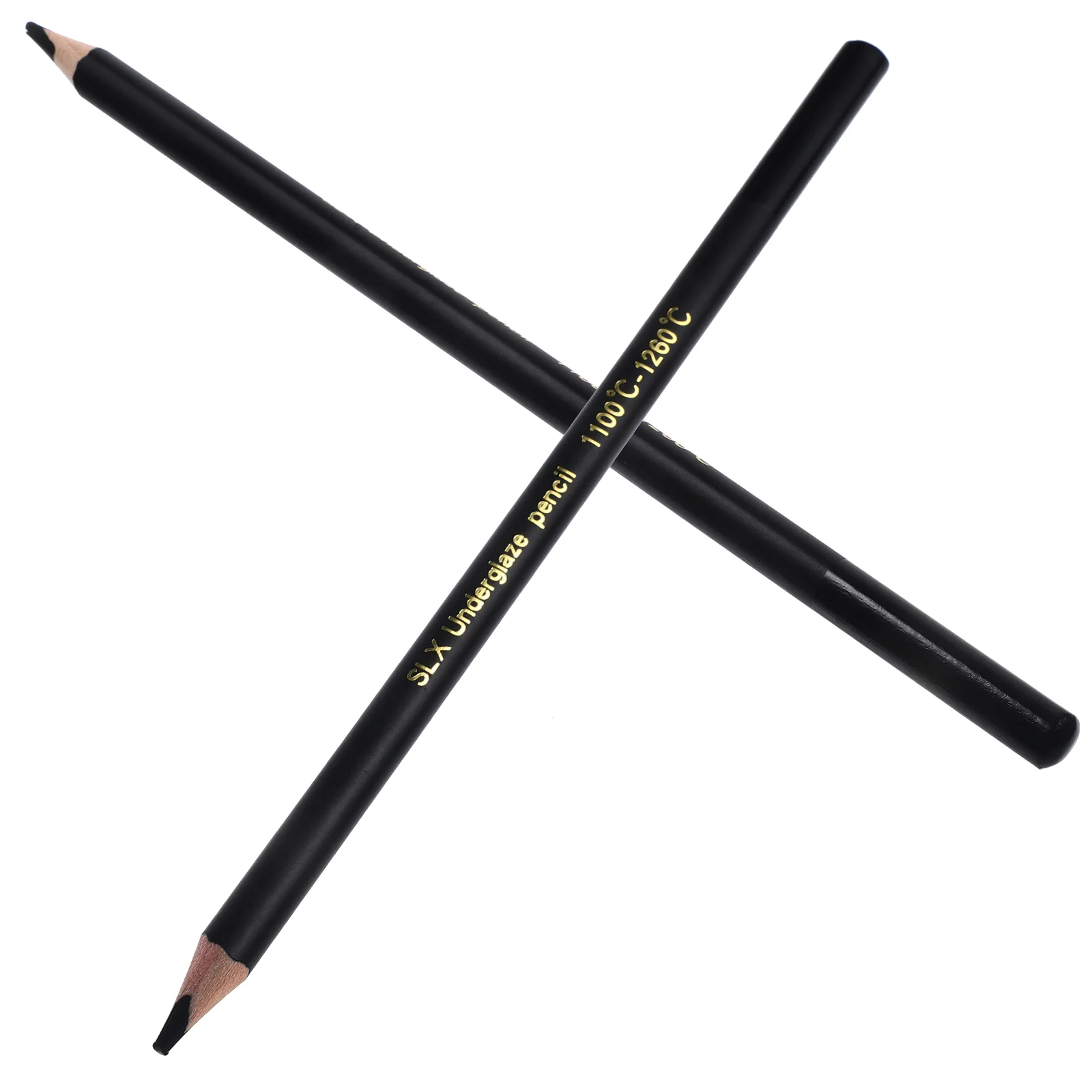 2 Pcs Underglaze Pencil Drawing Convenient DIY Hand-painted Stoneware Multifunctional Embossed