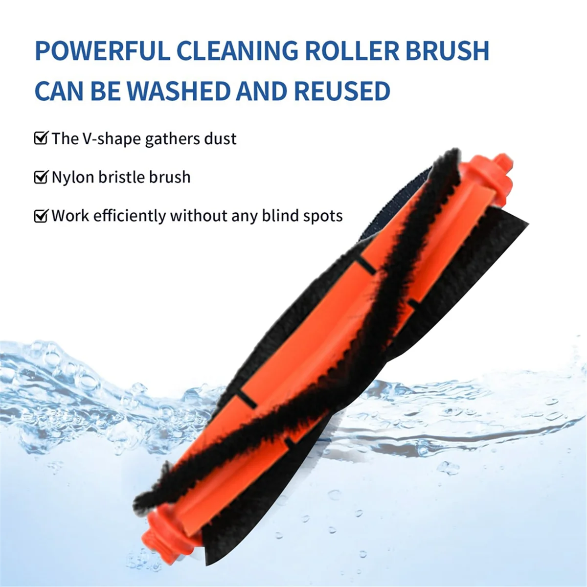 2 قطعة فرشاة الأسطوانة ل Lubluelu L20 / Honiture V8 Pro / Conga 7490 Ultimate X-Treme Genesis ing ملحقات الآلة