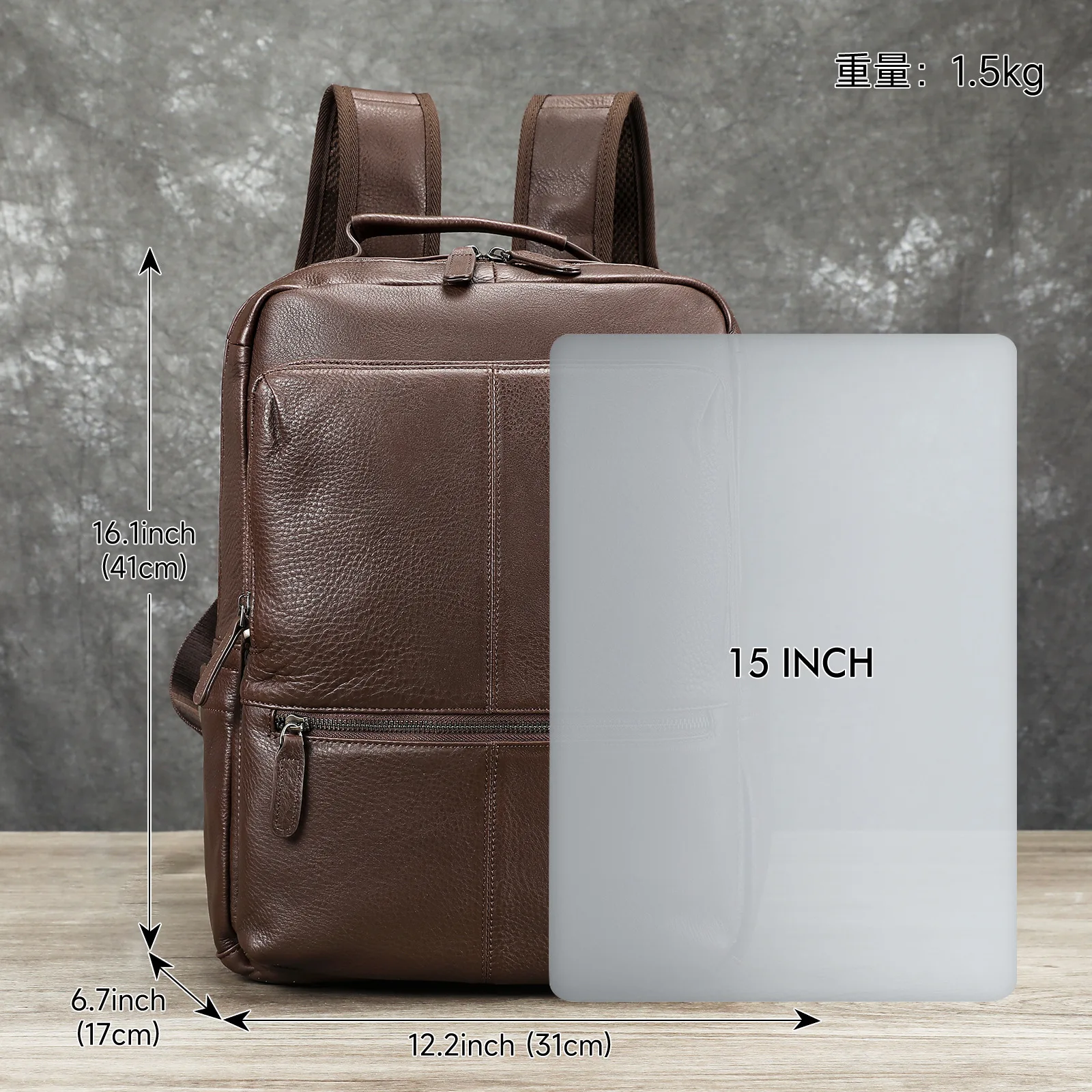2026 New Brand Natural Cowskin - Streetwear Brand Backpack 评论和价格
