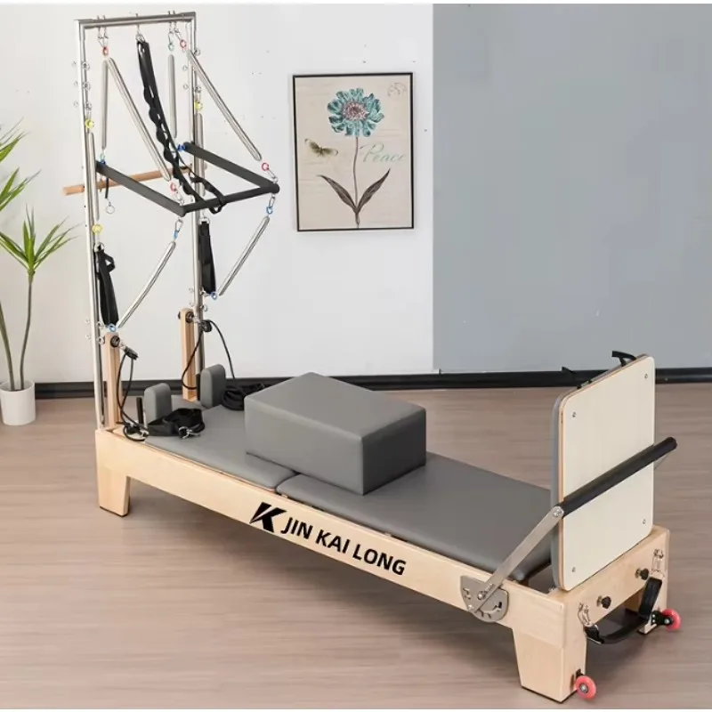 

YTYIN Body Reformer & Core Training Bed, High-Quality Pilates Machine Complete with Tower