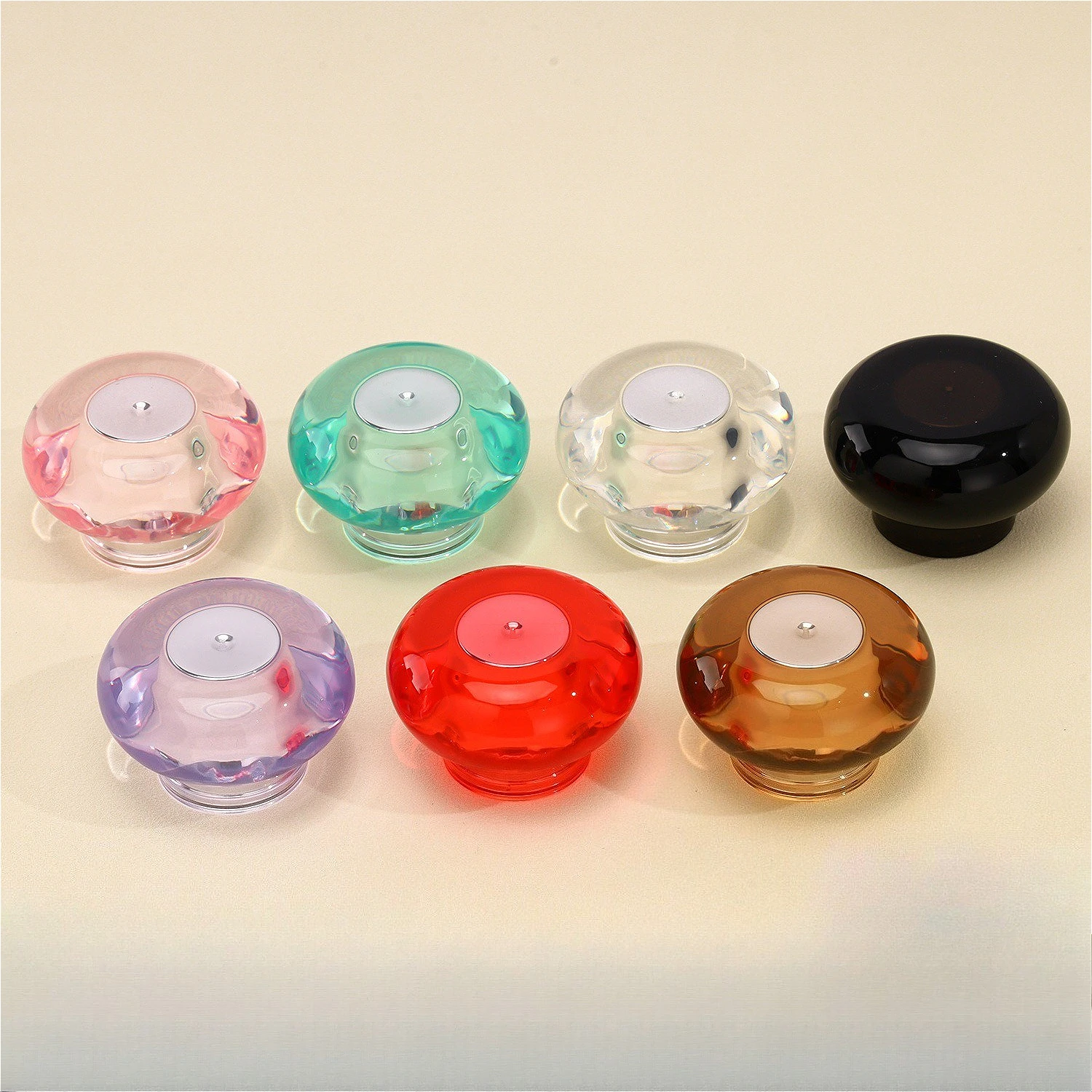 15mm Colorful Crimp Perfume Spray Cap, Press Type Cosmetic Split Bottle Lid, Universal Replacement Cover