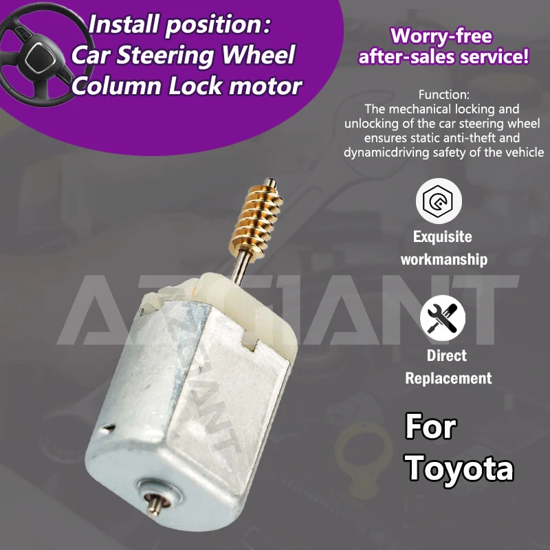 

AZGIANT For Toyota Avalon RAV4 Corolla 2019-2023 Car Steering Column Lock 18600RPM DC motor high efficiency tool FC-280SF-18180