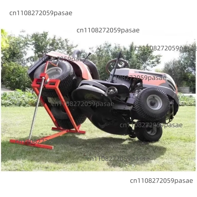 Hand mower screw jack folding lift hand crank screw side top garden machinery lawn mower garden