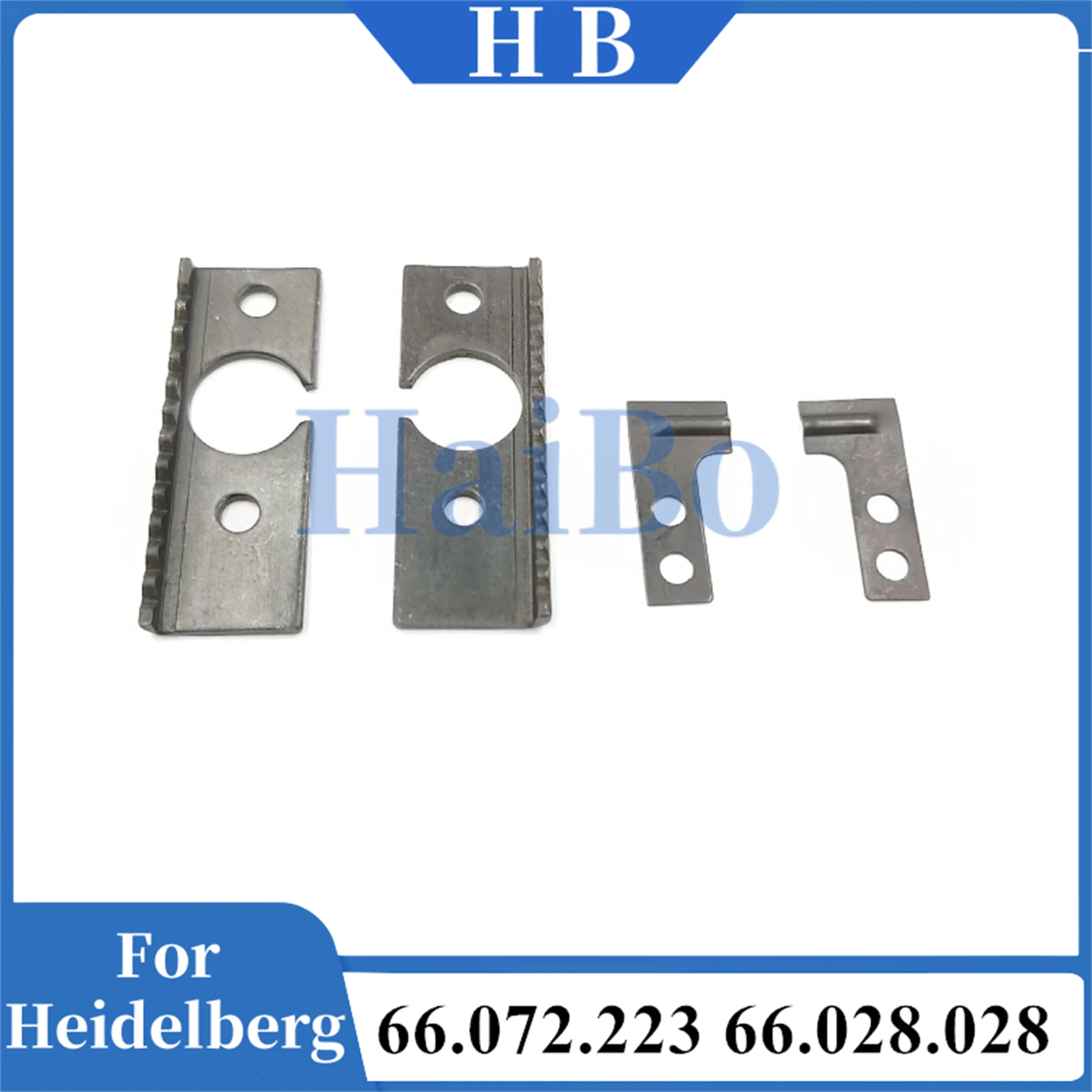 

HaiBo Best Quality 1Pair C5.028.052 C5.028.054 Snap-in Blocking Piece for Heidelberg CD102 SM102 Offset Printing Machine Spare P