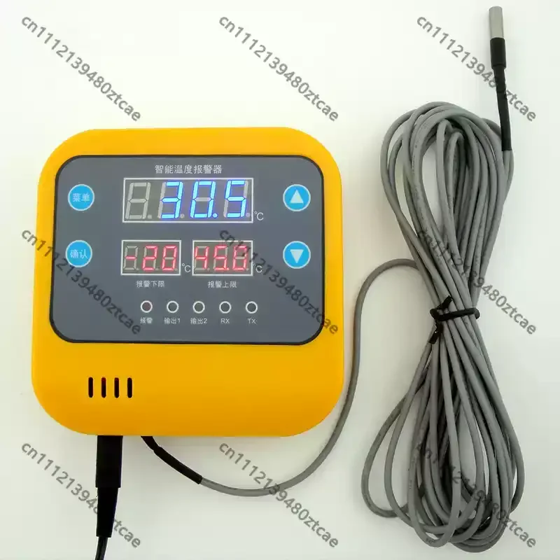 High Low Temperature Alarm Controller Warehouse Cold Storage Farm Greenhouse Poultry House Temp Monitoring Detector