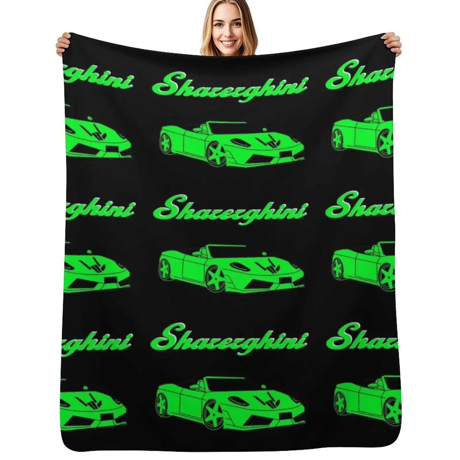 new, sharerghini, sharerghini merch,sharerghini Green, Sharerghini Hoodie, sharerghini t shirt, Sharer car, share, Throw Blanket