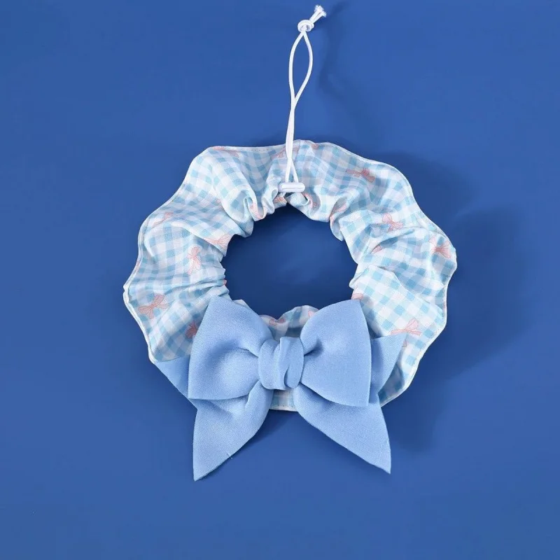 Pet Dog and Cat Bandana Bib Scarf Bow Tie Collar Accessories for Large Dogs Golden Retriever Border Collie view 6