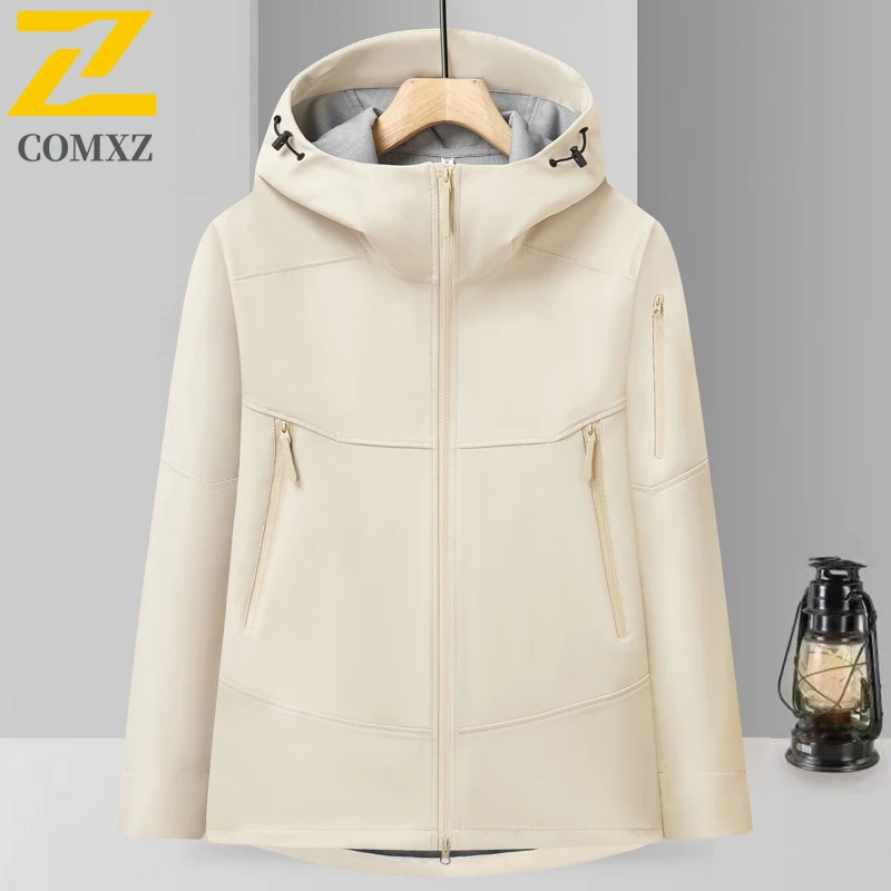 

2025 Autumn New Jacket Loose and Comfortable Hooded Motorcycle Riding Sports Windbreaker Outdoor Windproof and Waterproof Coat