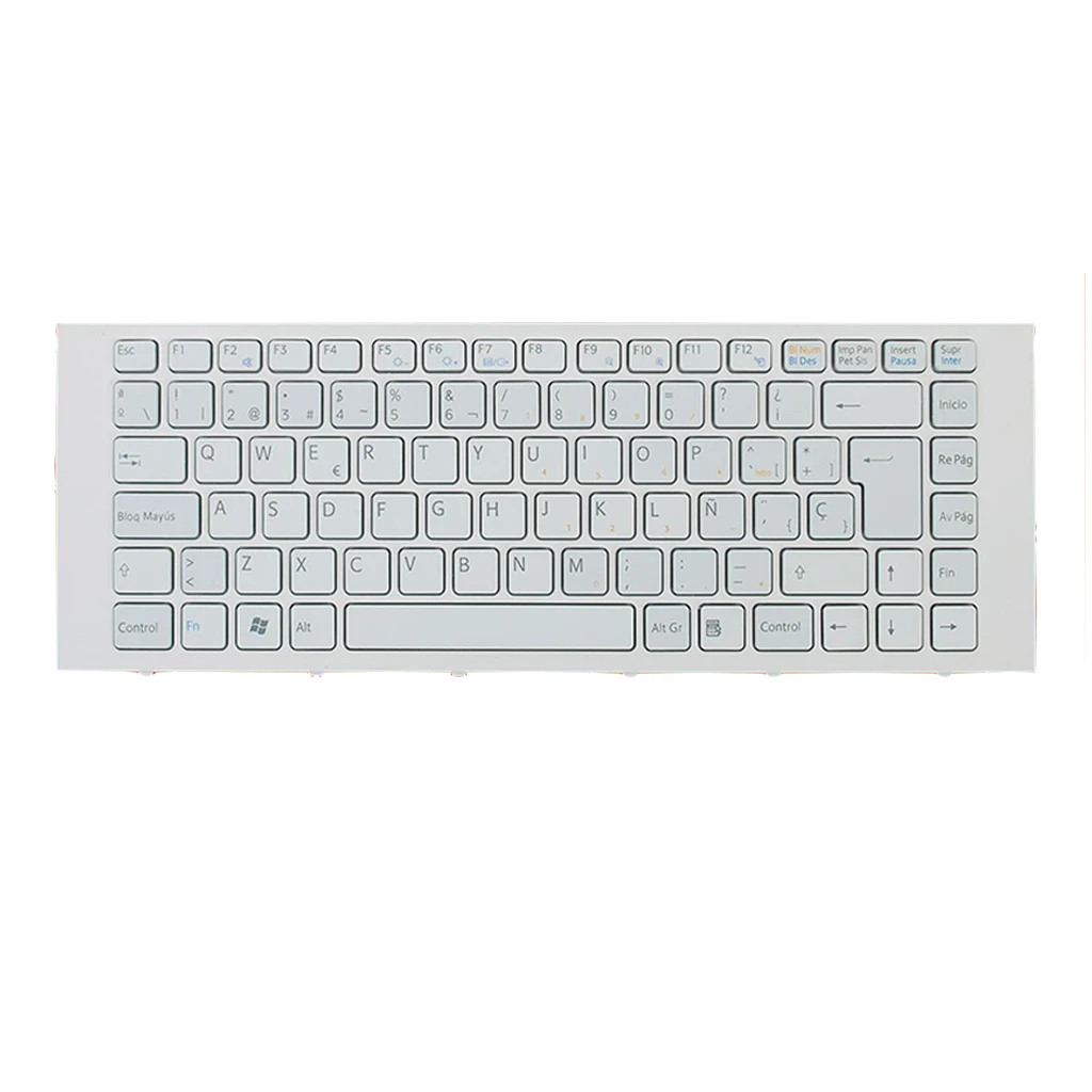 Imagem -04 - para Sony Vaio Vpc-eg Vpg sp la Latin Espanhol Teclado Portátil Teclado com Quadro 55102c35515-g Mp09l33xx686 Novo