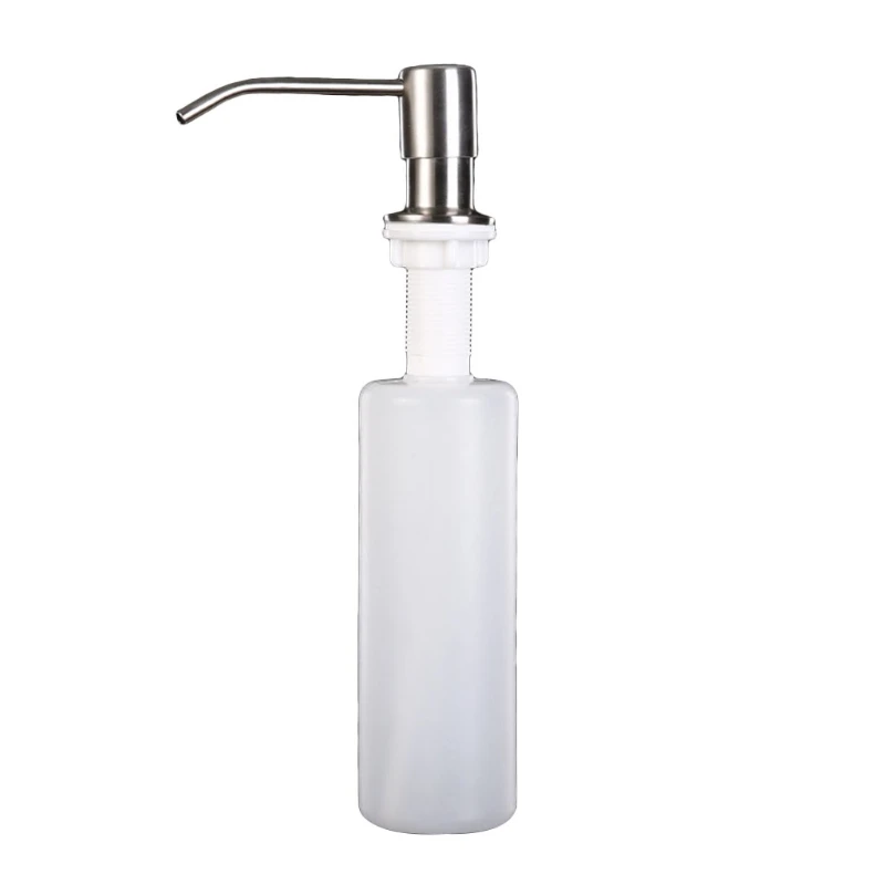 10.14 OZ/300ml Kitchen Sink Soap Dispenser 304 Stainless Liquid Soap Detergent