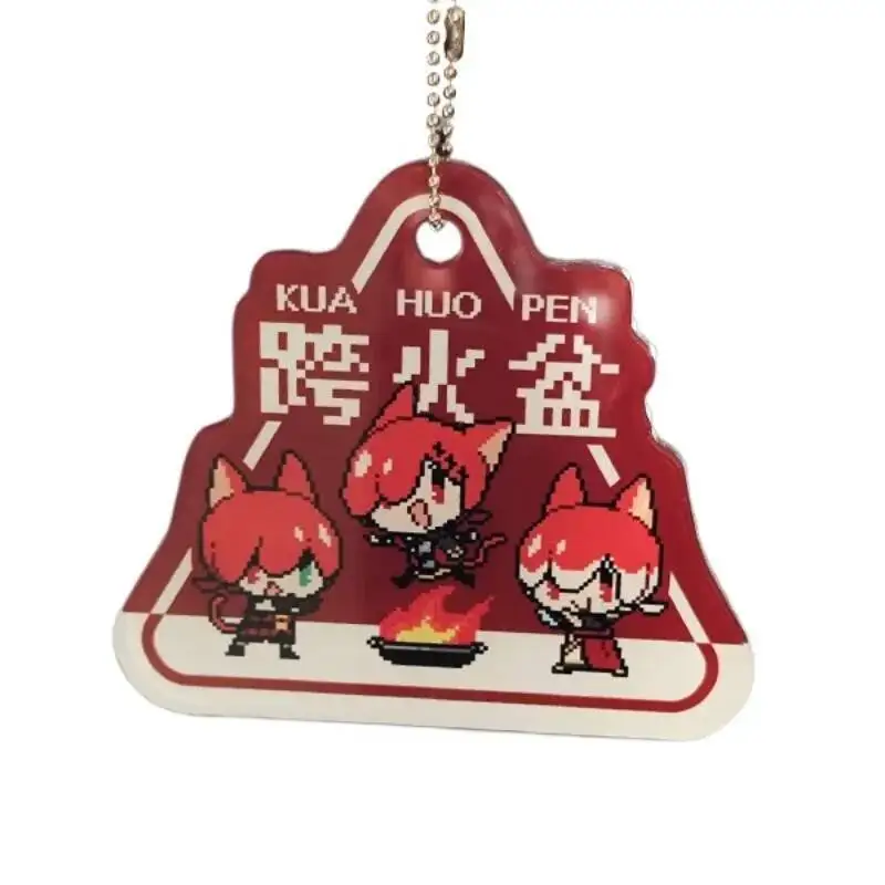 

Anime GAME FF14 G'raha Tia Anime Acrylic Keychain Cartoon Character Ornament Key Bag Pendant Clothing Accessories Gifts