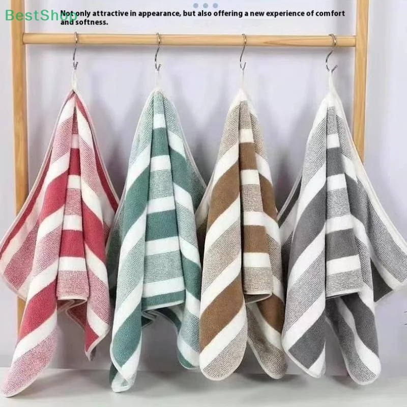 

Coral Fleece Towels Thick Bath Towel Strong Water Absorption And Quick Drying Non Shedding Durable Suitable For Families Beaches