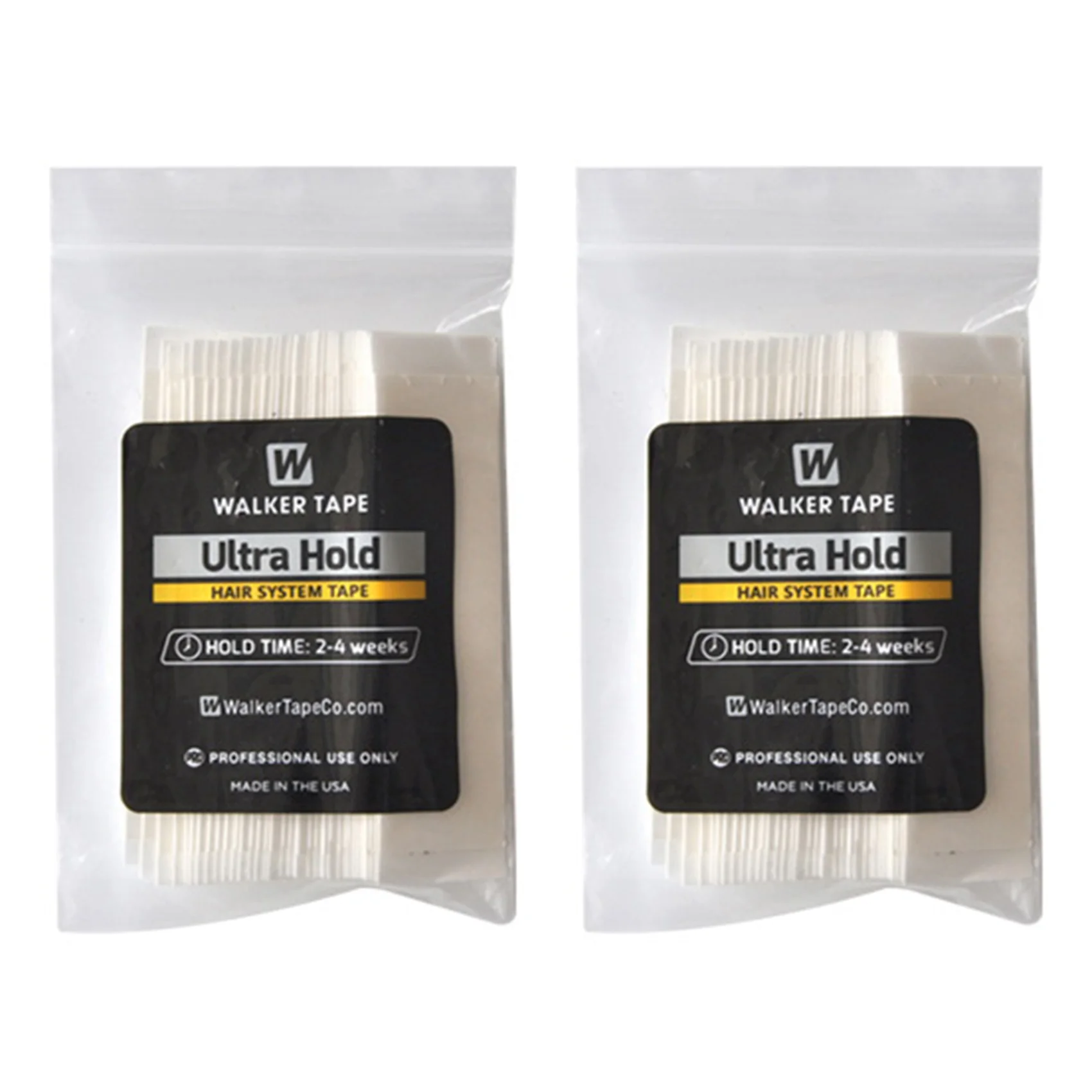 Fita adesiva de extensão para Toupee, Super Forte, Cabelo Fixo, Dupla Face, Lace Wig Film, impermeável, suor, 72 Pcs por lote