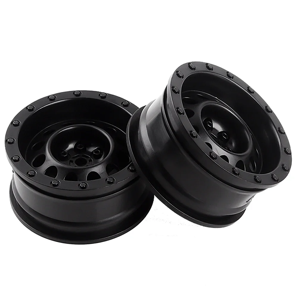 INJORA 4Pcs 1.9 Plastic Wheel Rim for 1/10 RC Crawler Axial SCX10&SCX10 III AXI03007 90046 Tamiya CC01 D90 Wheel Hub