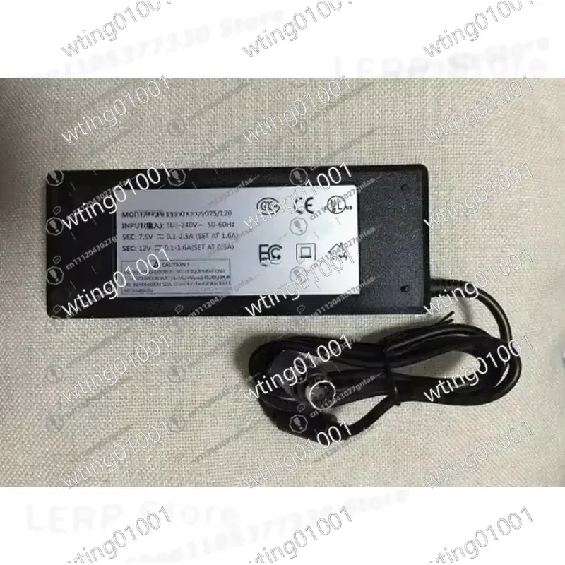 for HK-E518-A075/120 Universal AC DC Power Supply Adapter Charger Replacement High Efficiency Stable Voltage Output