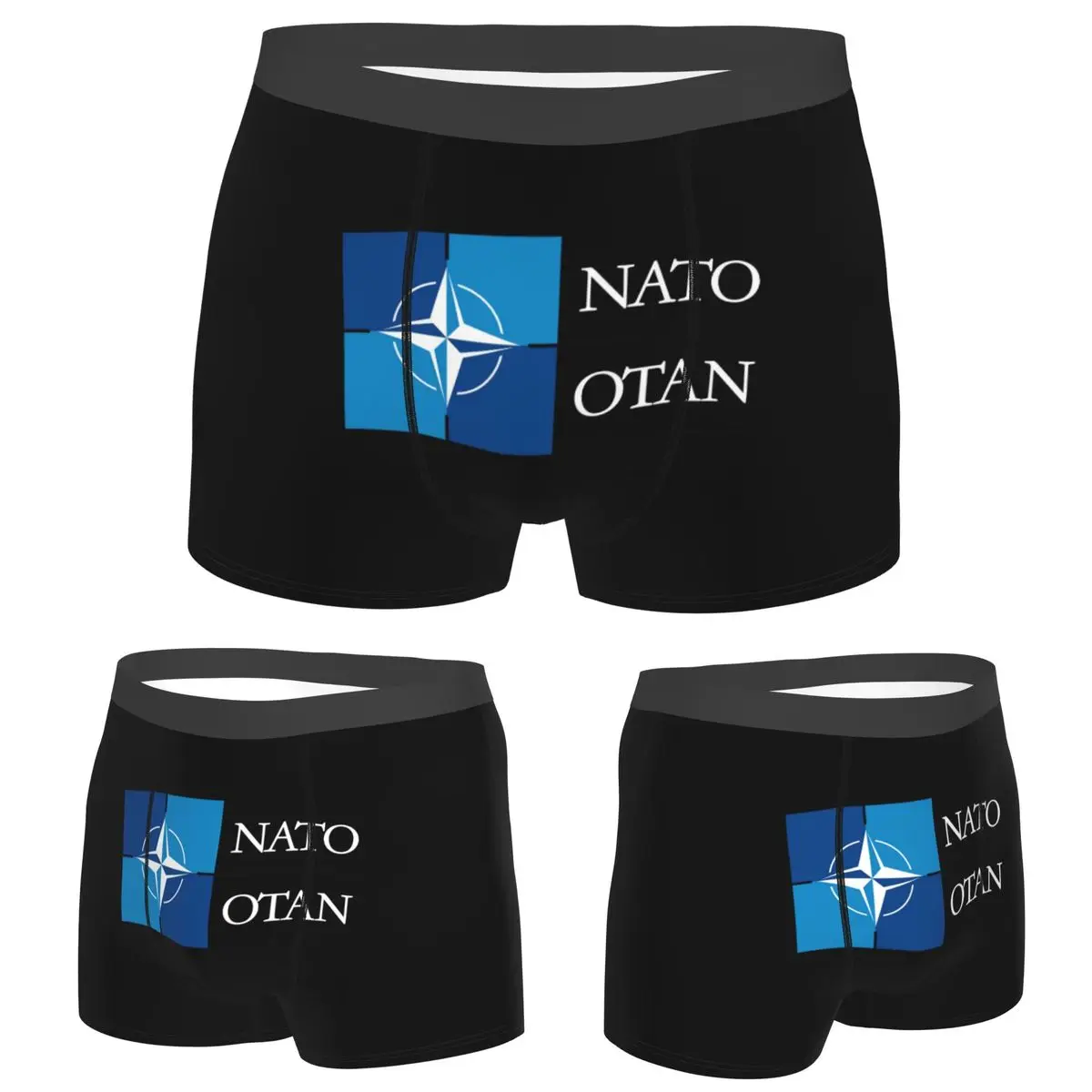 الملاكم الملابس الداخلية السراويل الناتو الناتو سراويل الرجال الملابس الداخلية الناعمة ل أوم رجل صديقها هدية #1