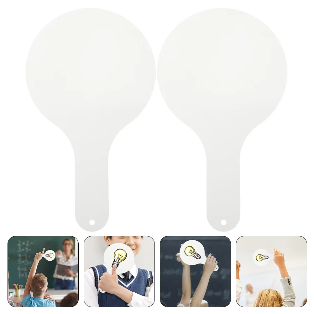 Students Children's Graffiti Whiteboard Writing Pads Answer Dry Erase Paddles Portable