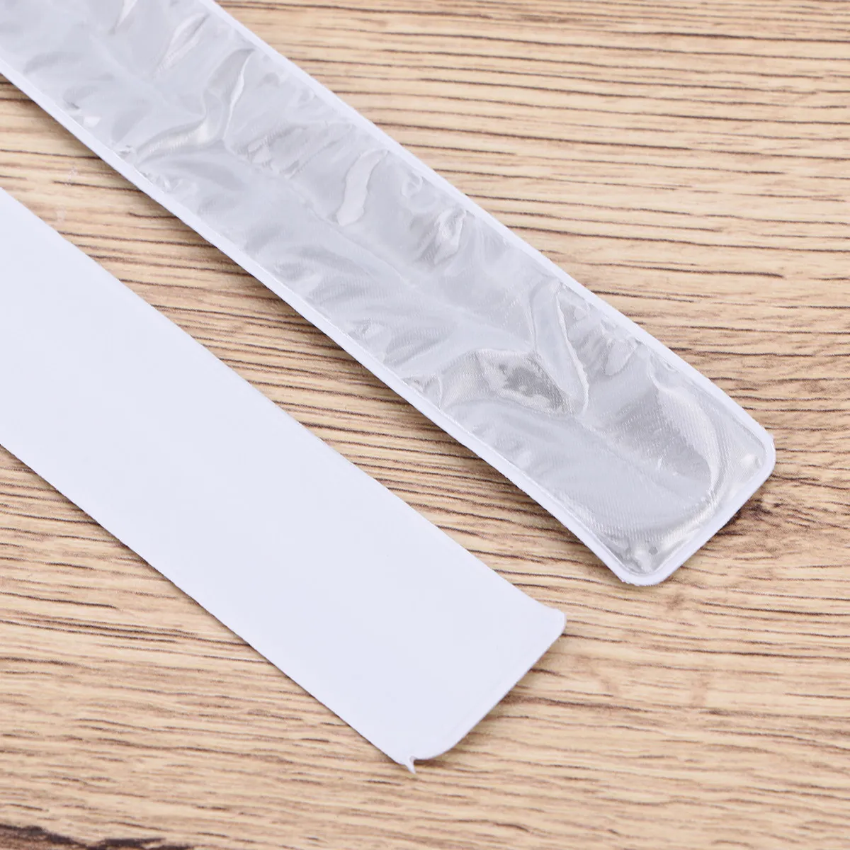 

2Pcs Premium Polyester Reflective Ankle Bands for Night Running Cycling Safety Visibility Gear Reflective Safety Tape Warning