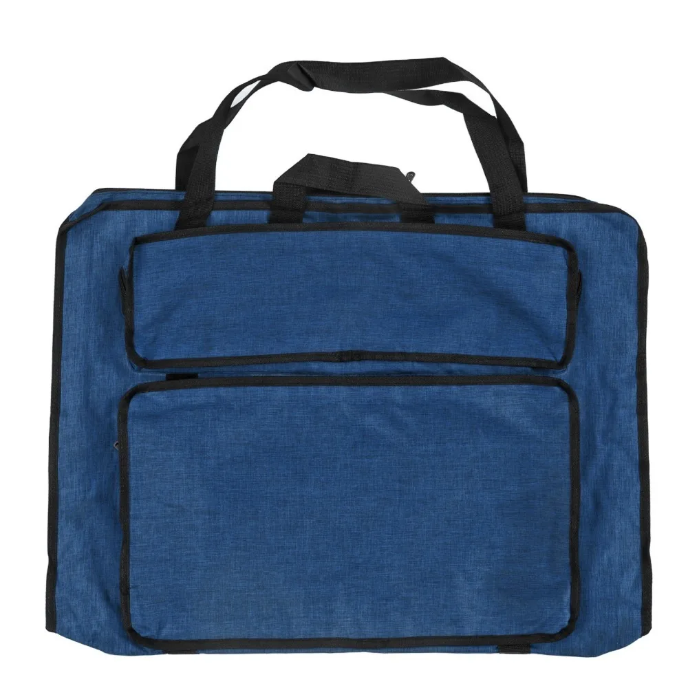 1pcs Large Capacity Artist Portfolio Bag Multiple Pockets Reinforced Structure Drawing Board Carry Bag Art Supplies Storage Bag
