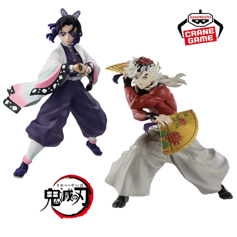 

In Stock Original BANDAI BANPRESTO Demon Slayer: Kimetsu No Yaiba Kochou Shinobu Douma Anime Figure Model Collection Ornaments