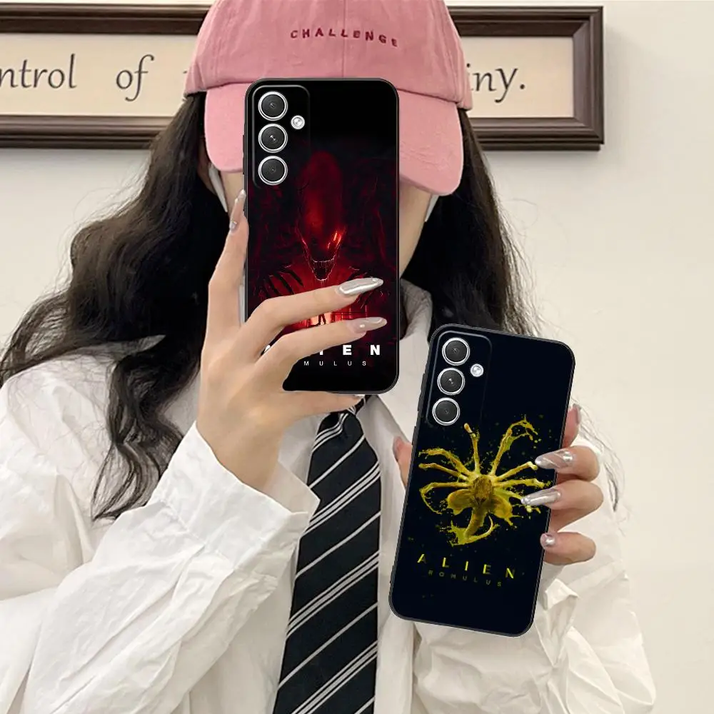 Alien Romulus Mobile Cell Phone Case for Samsung Galaxy S25 S24 S23 S22 S21 S20 Note20 Plus FE Ultra Colorful Cover Luxury Cover