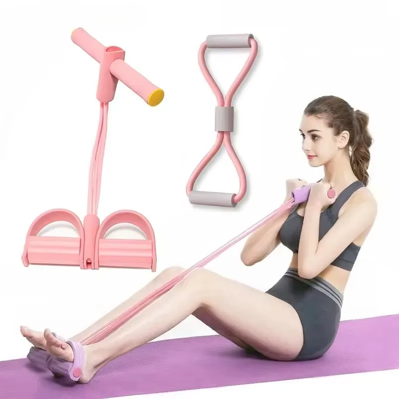 Pedal Artifact Sit-up Assistant with Slimming Belly Female Fitness Equipment Household Xiaoyanfei Pulling Rope