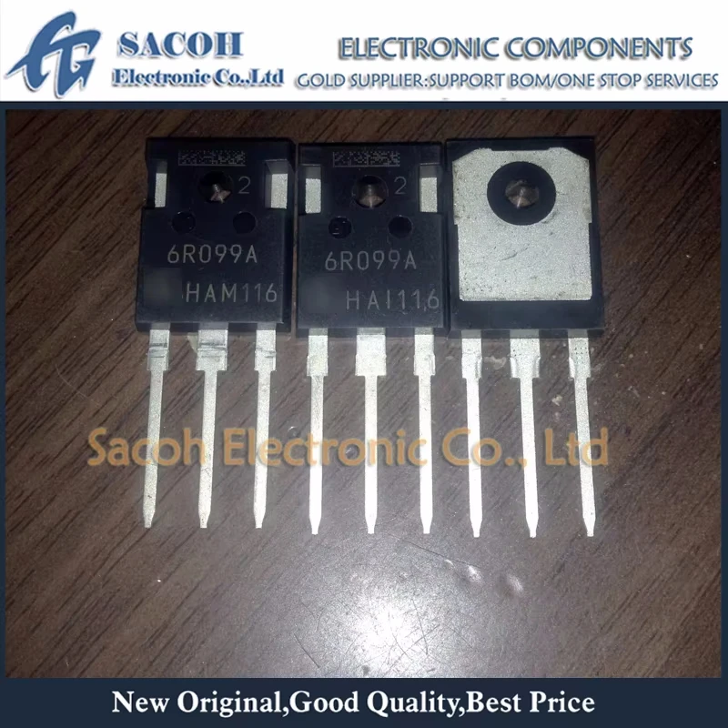 

Refurbished Original 10Pcs/Lot IPW60R099CPA 6R099A TO-247 38A 600V Power MOSFET Transistor