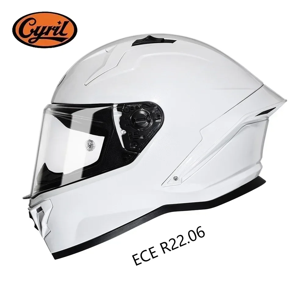 Certified Motorcycle Helmet for Man and Women Full Face Integral Moto Helmet ECE 22.06 and DOT Approved