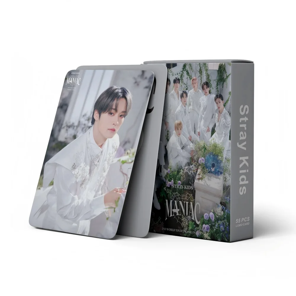

55 StrayKids album cards in stock, no Easy card, KPOP celebrity merchandise, LOMO small cards