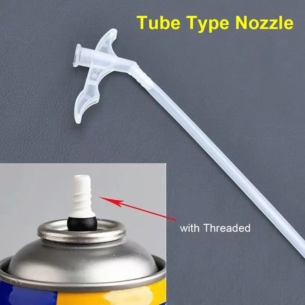 15Pcs New Gap Filling Spray Foam Nozzles Insulating DIY Glue Torch Connection Nozzle Polyurethane Replacement Tube Tools