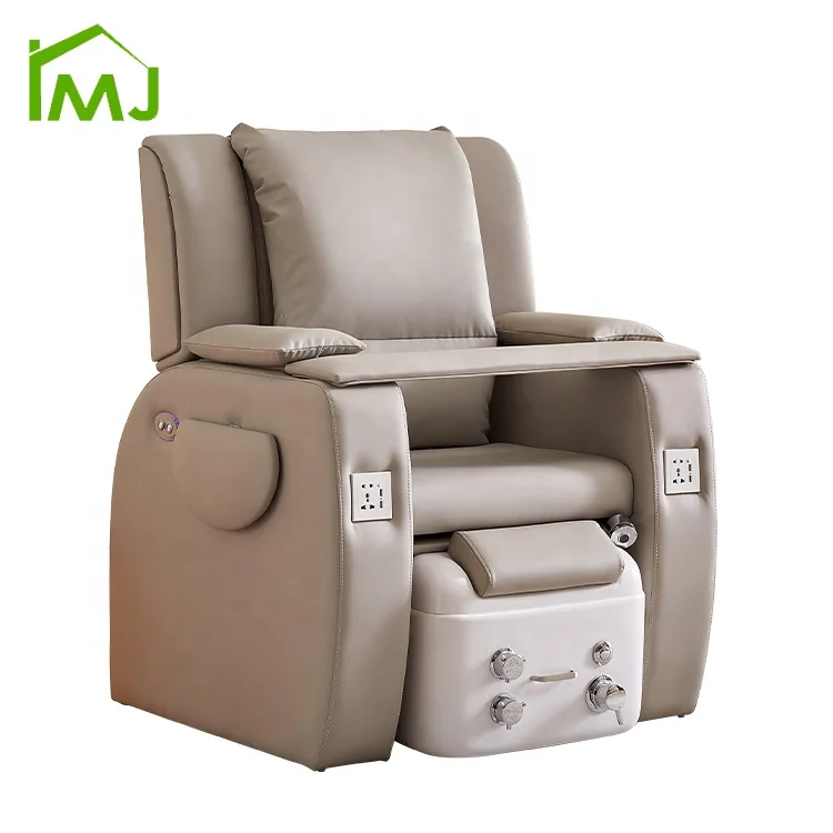 

Modern Nail Salon Electric Reclining Foot Spa Bath Massage Manicure Pedicure Chair
